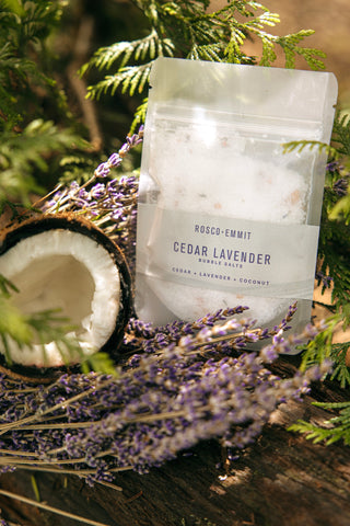 Cedar Lavender Bubble Salts