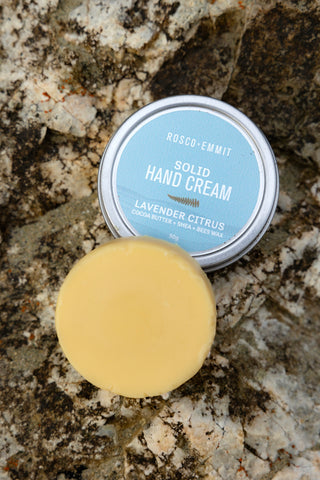 Solid Hand Cream Lavender Citrus